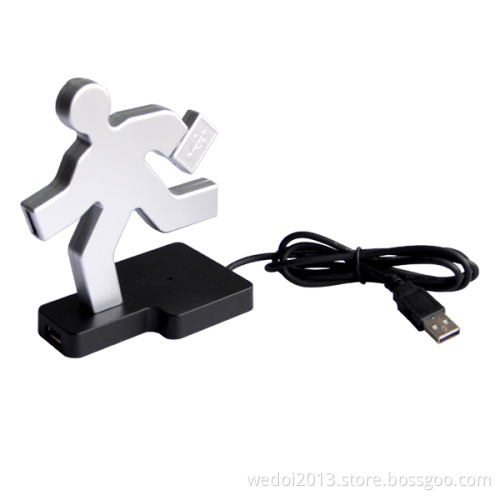 Businessman Shaped USB Hub with High Speed (WY-H23)